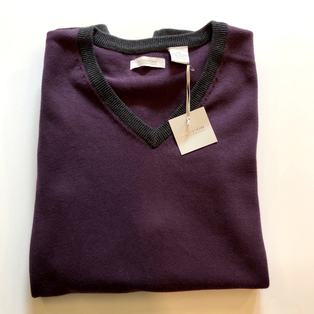 NWT Men’s Madison Sweater Vest. Size XXL